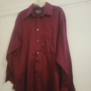 Crazy Horse Burgundy 16/,1/2 Neck Size 55% cotton 45% polyester